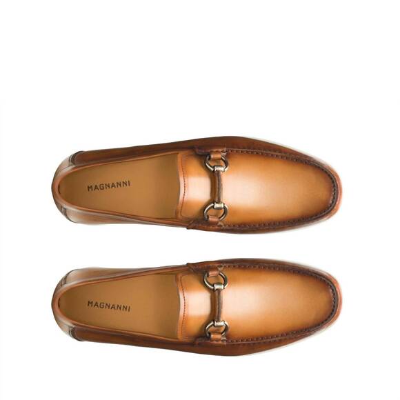 NEW MAGNANNI men\'s marbella loafers in tabaco main image 3